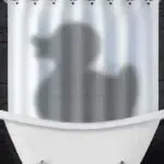 וילון מדוגם ברווז