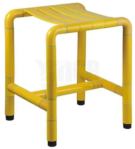 כיסא נוחות לרחצה נגיש לנוחות למקלחת. מיוצר מנירוסטה עם אישור מכון תקנים, עמיד ל200 קילו, בגימור לבן