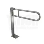 ידית אחיזה עם רגל 80 ס"מ נירוסטה