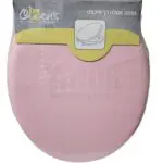 מושב אסלה מרופד חלק