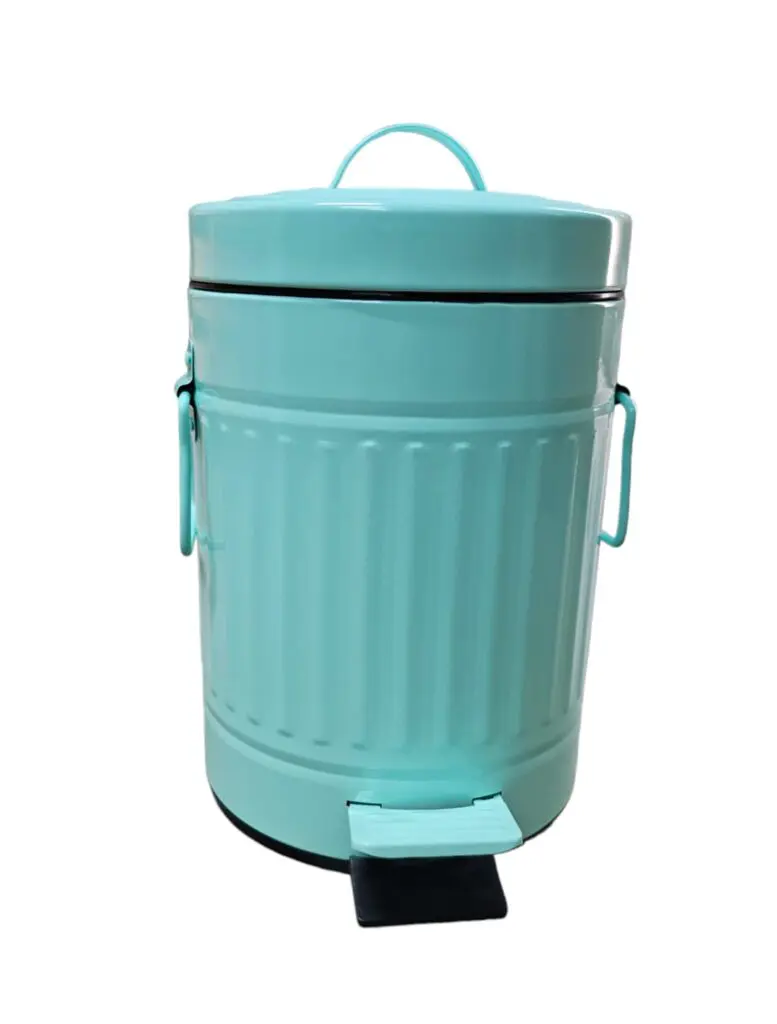 פח אשפה לשירותים 5 ליטר רטרו אקווה