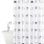 וילון מדוגם כבשים