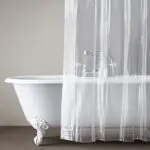 וילון אמבטיה שקוף