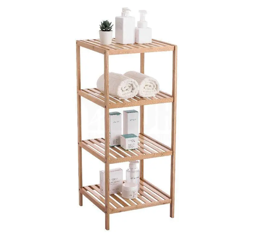 שידת במבוק ארבעה מדפים