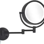 מראה מגדילה לקיר עם חיבור לחשמל