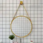 מראת קיר 60 ס"מ זהב