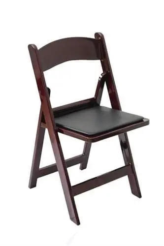 כיסא מתקפל לגן אירועים גינה ובית מהגוני