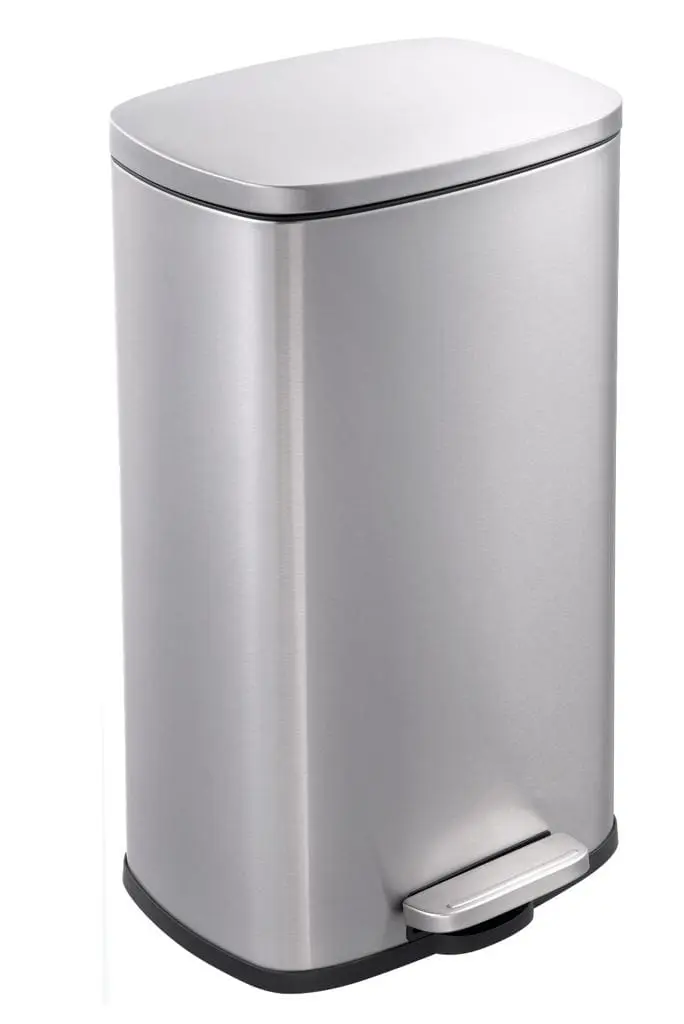 פח אשפה למטבח 30 ליטר פלורנס מנירוסטה איכותית