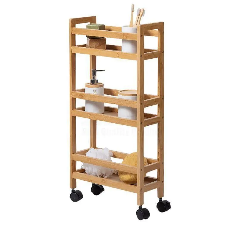 עגלת שירות במבוק 3 קומות עם גלגלים