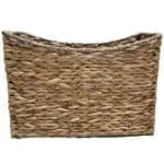 סלסלת קש מלבנית