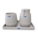 סט כוס דיספנסר ומגש רומא