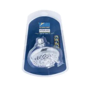 ראש מקלחת ניקל 5 מצבים