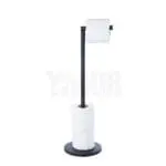 מעמד לנייר טואלט שחור