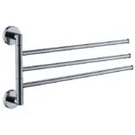 מתלה מגבות תלת זרועי ניקל ROTEM