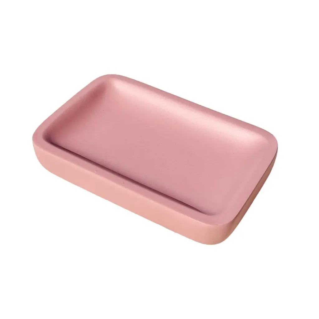 סבוניה לסבון מוצק סדרת MODERN בצבע ורוד
