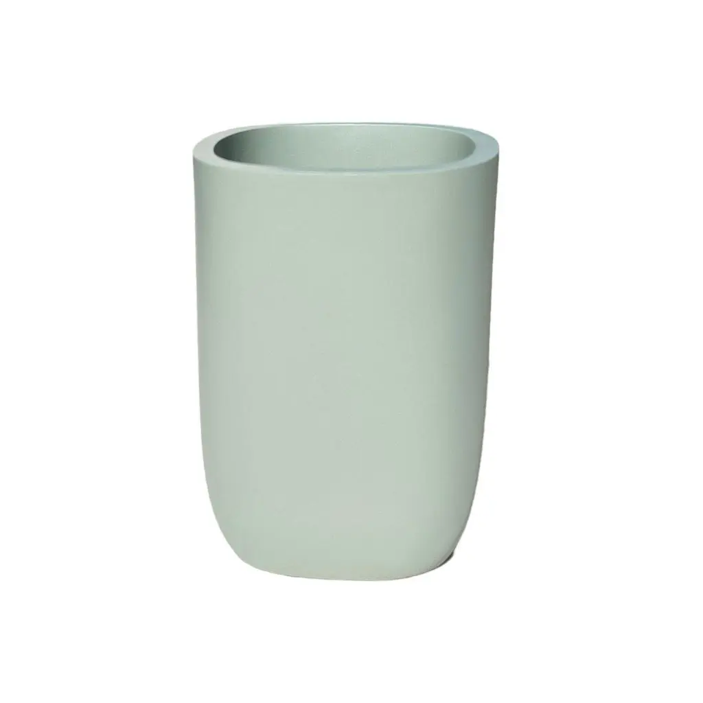 כוס למברשות שיניים סדרת MODERN בצבע ירוק מנטה