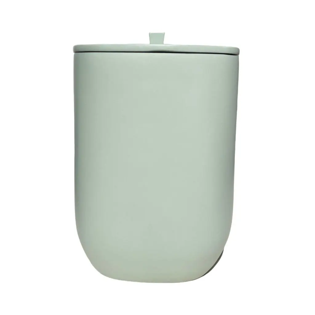 פח אשפה מעוצב לשירותים 5 ליטר סדרת MODERN בצבע ירוק מנטה