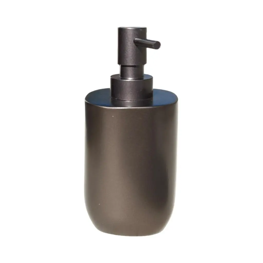 מעמד לסבון נוזלי 250 מ"ל סדרת MODERN בצבע אפור גרניט