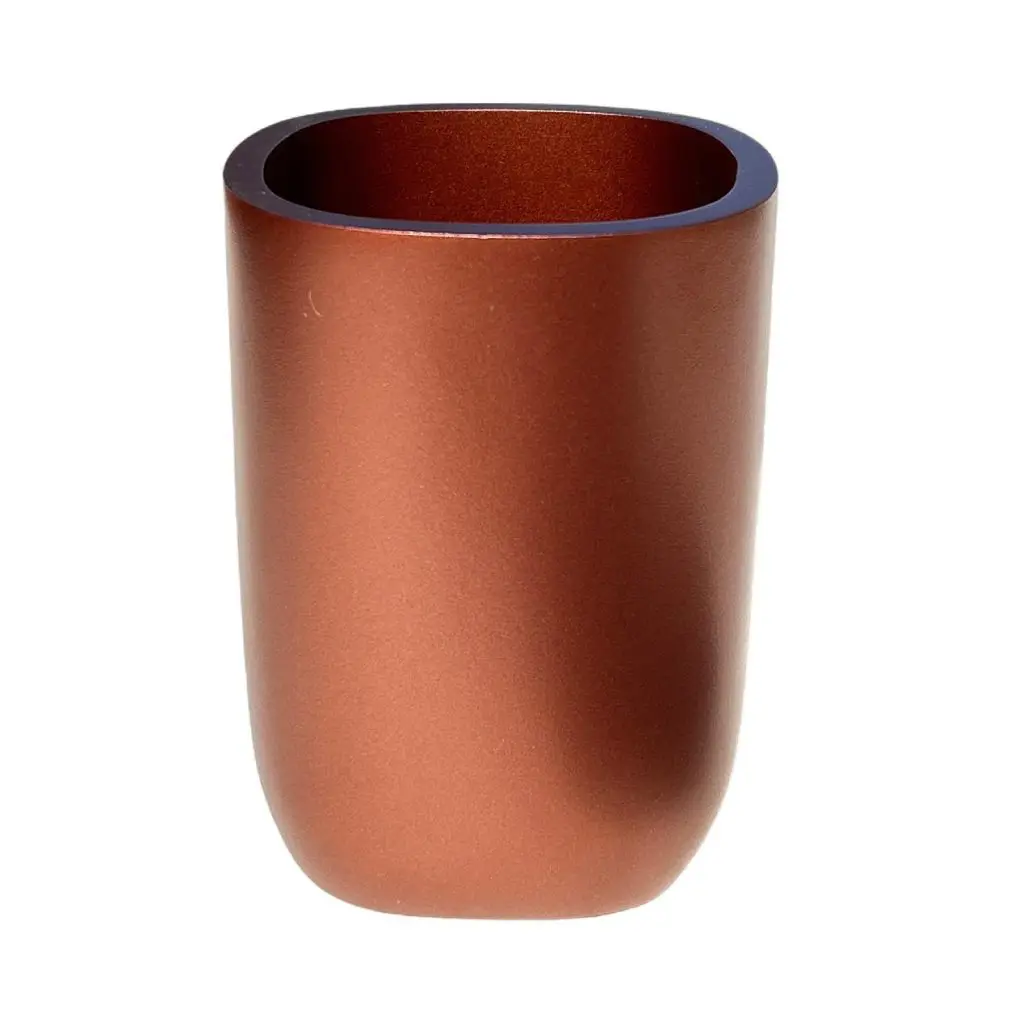 כוס למברשות שיניים סדרת MODERN בצבע רוז גולד