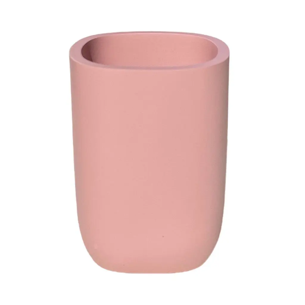 כוס למברשות שיניים סדרת MODERN בצבע ורוד