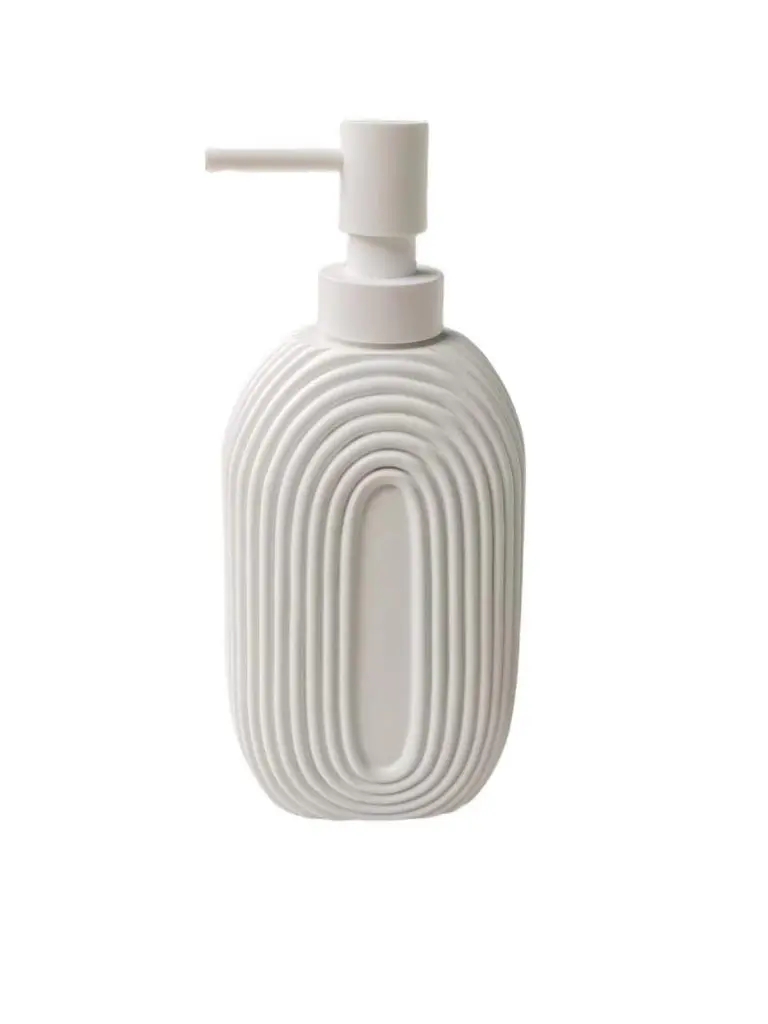 דיספנסר לסבון נוזלי סדרת SUN בצבע לבן