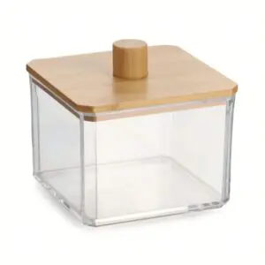 קופסא שקופה לצמר גפן ואחסון