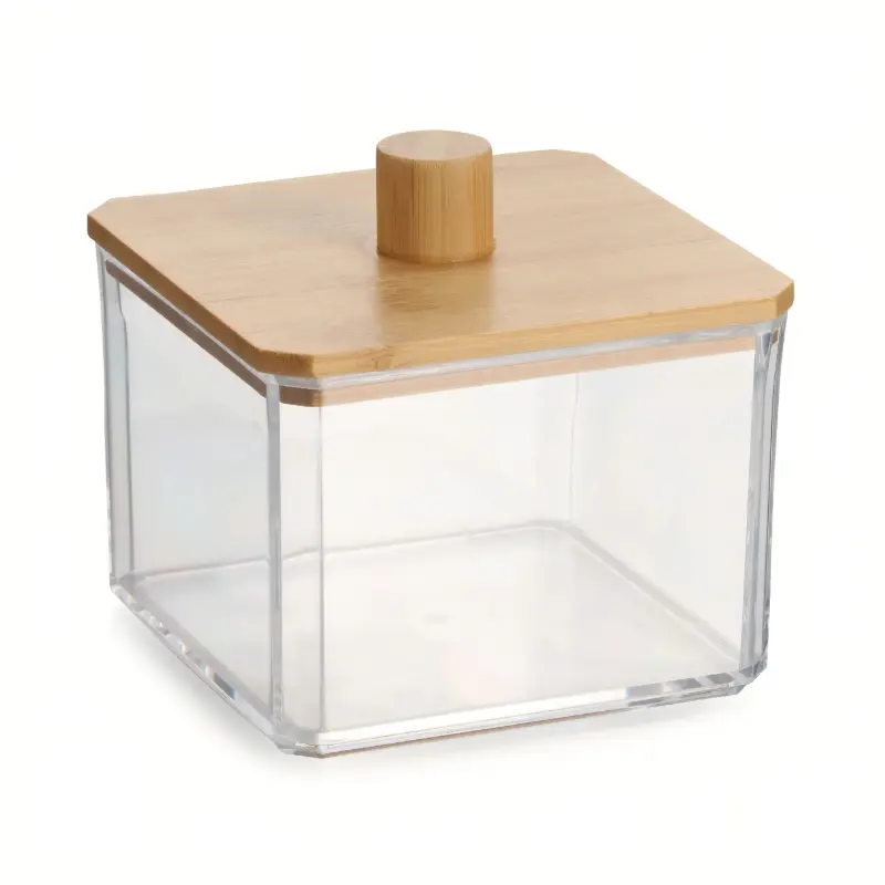 קופסא שקופה לצמר גפן ואחסון