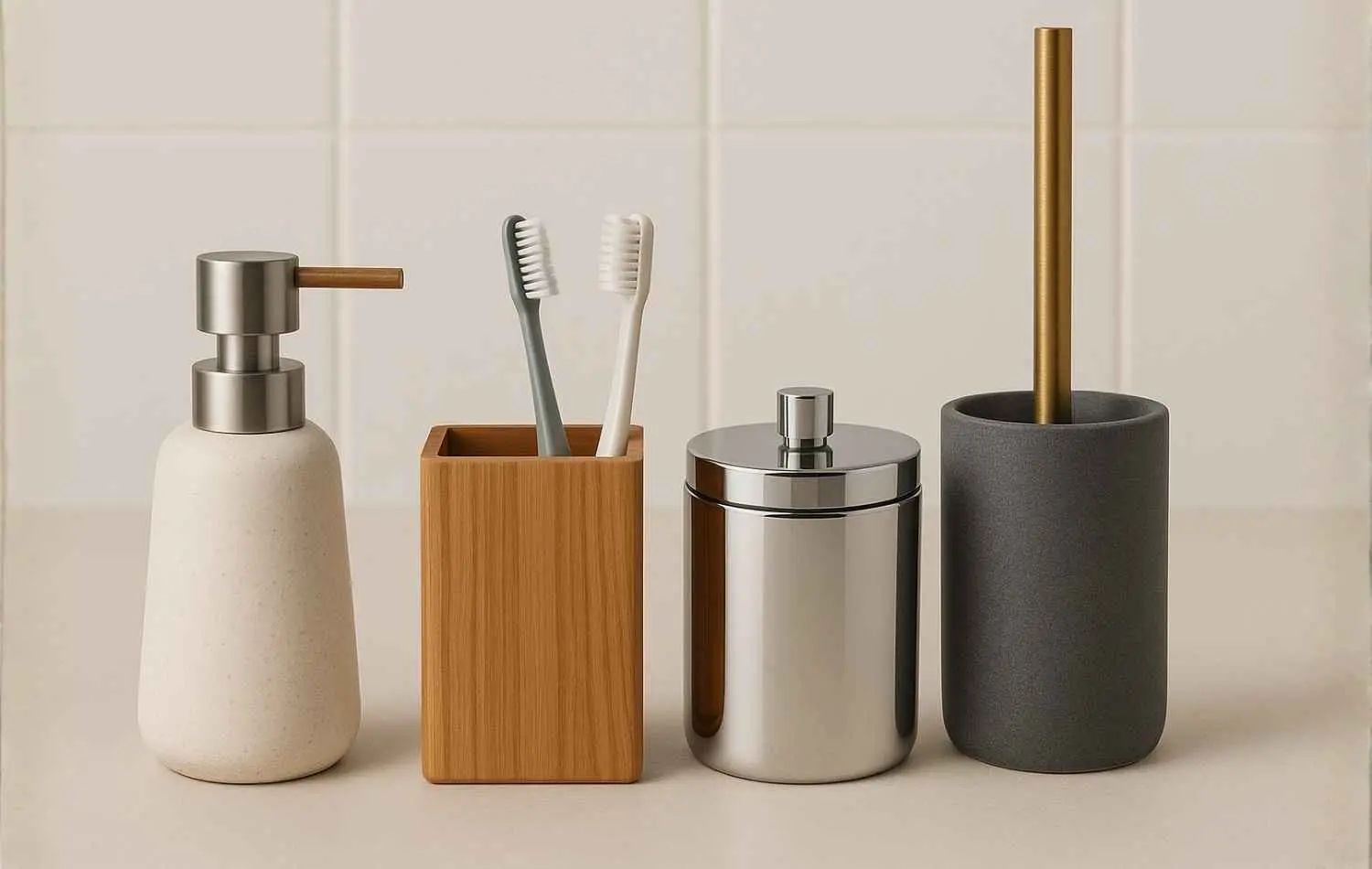 סט מוצרי אמבטיה משולב