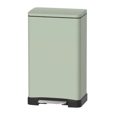 פח אשפה 30 ליטר נירוסטה JAVA דגם LASE בגימור לבן