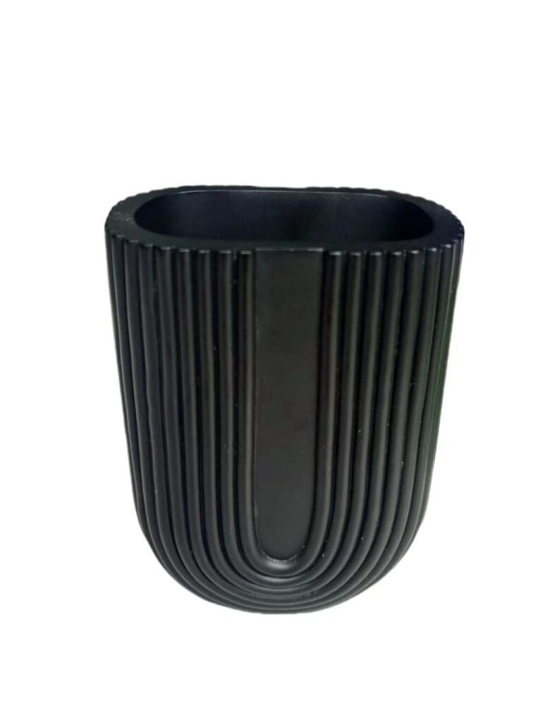 כוס למברשת שיניים סדרת SUN בצבע שחור